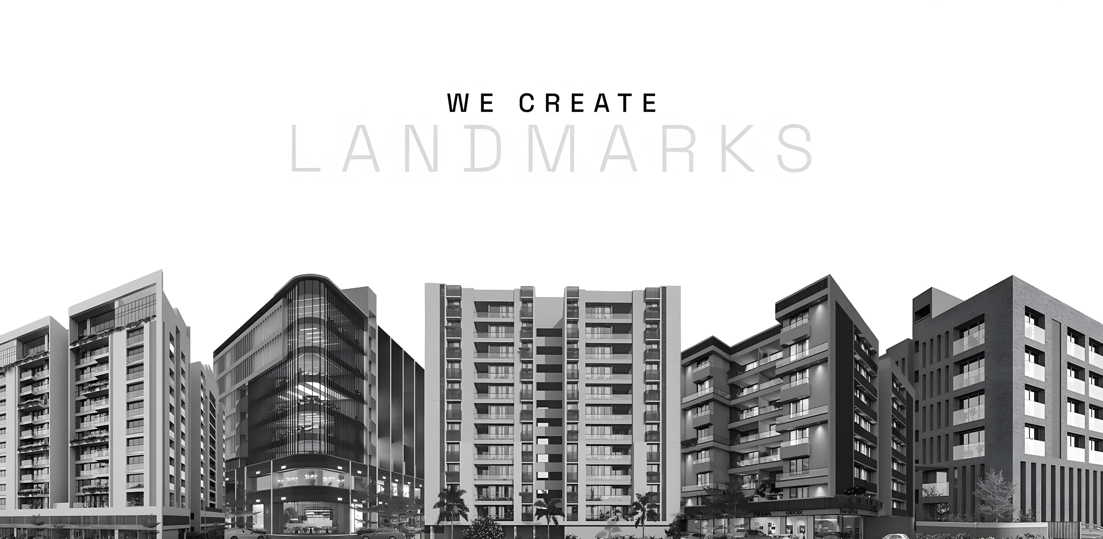 Sindur Group — landmark residential and commercial developments across Ahmedabad