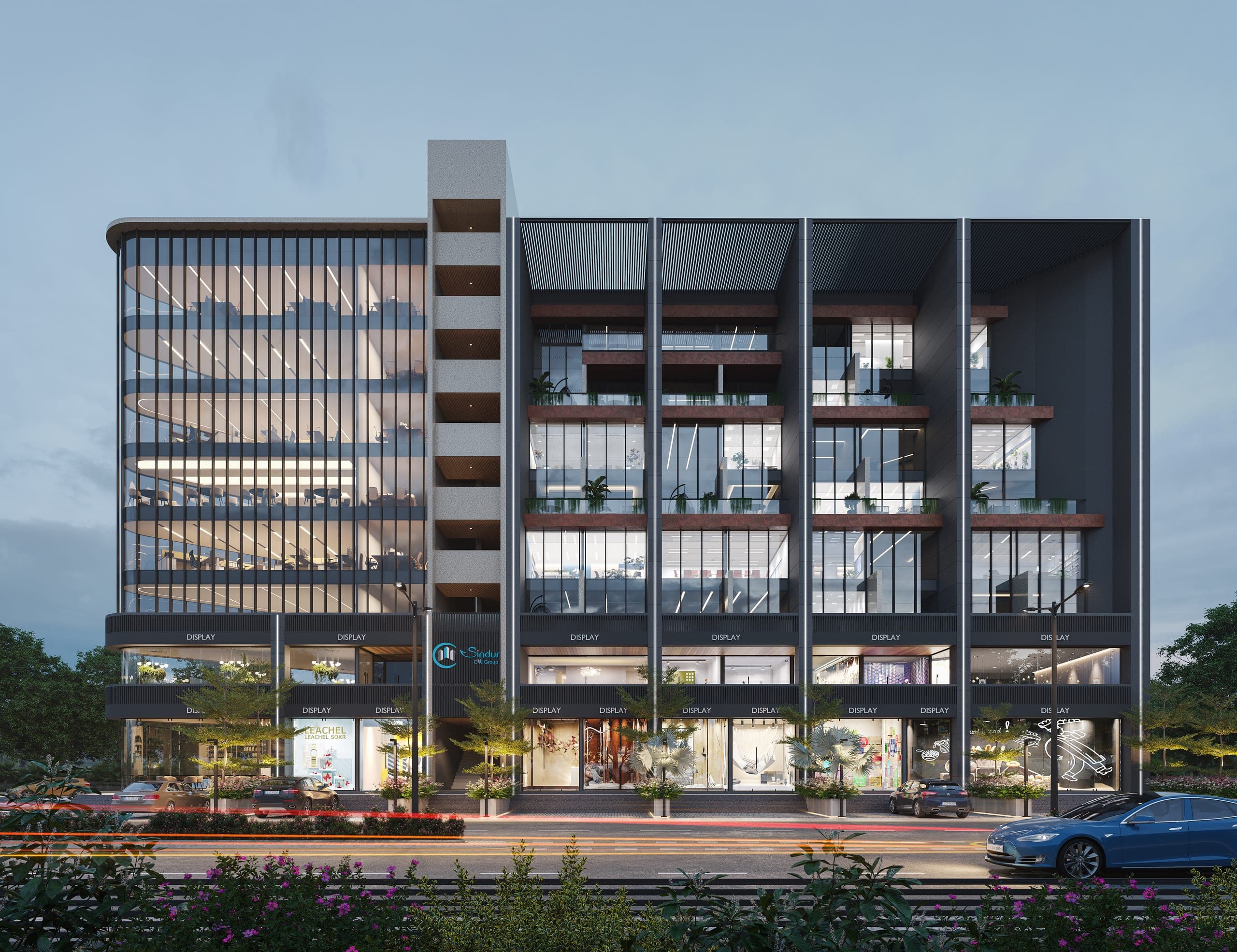 SINDUR CN commercial development frontage